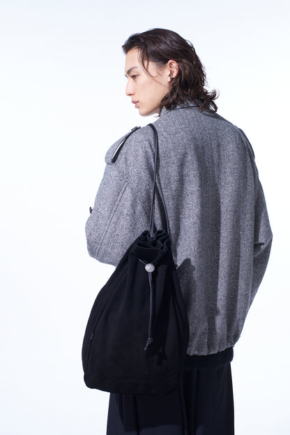 COW BUCKSKIN CONCHO MINI BONSACK