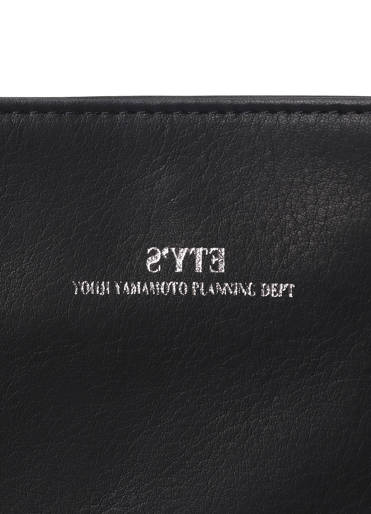 LEATHER PANEL SHOULDER BAG