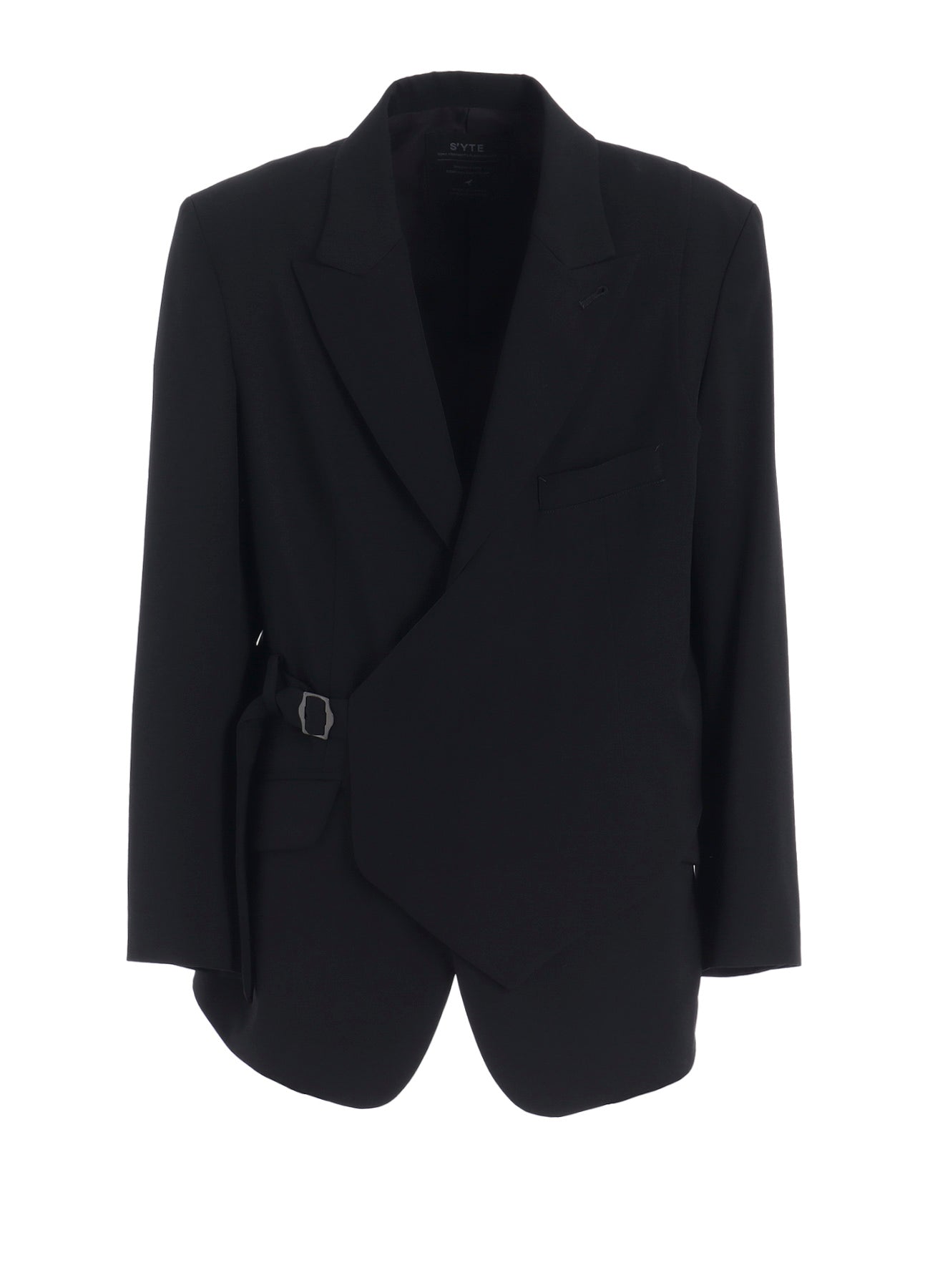 WASHER WOOL GABARDINE VEST FRONT JACKET
