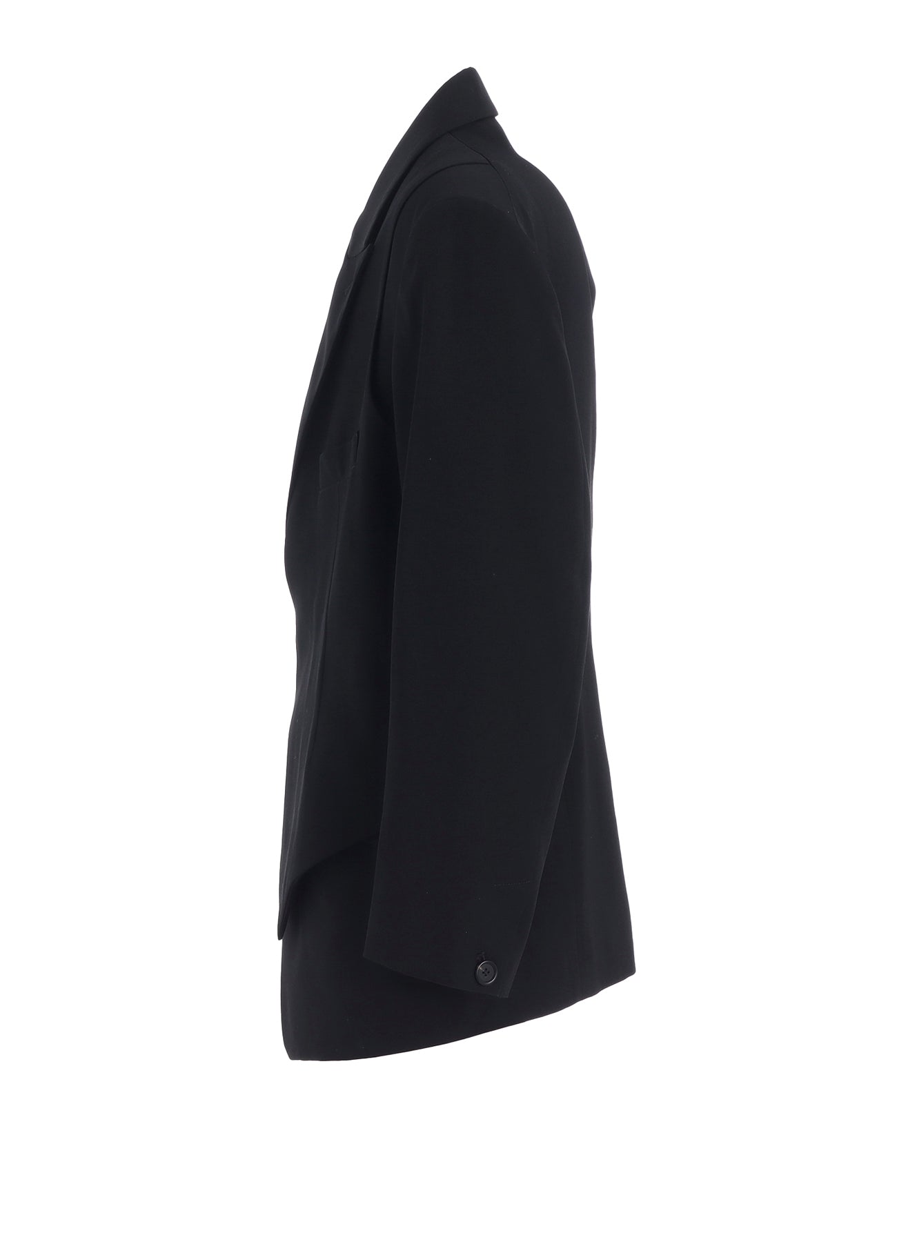 WASHER WOOL GABARDINE VEST FRONT JACKET