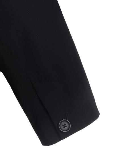 WASHER WOOL GABARDINE VEST FRONT JACKET