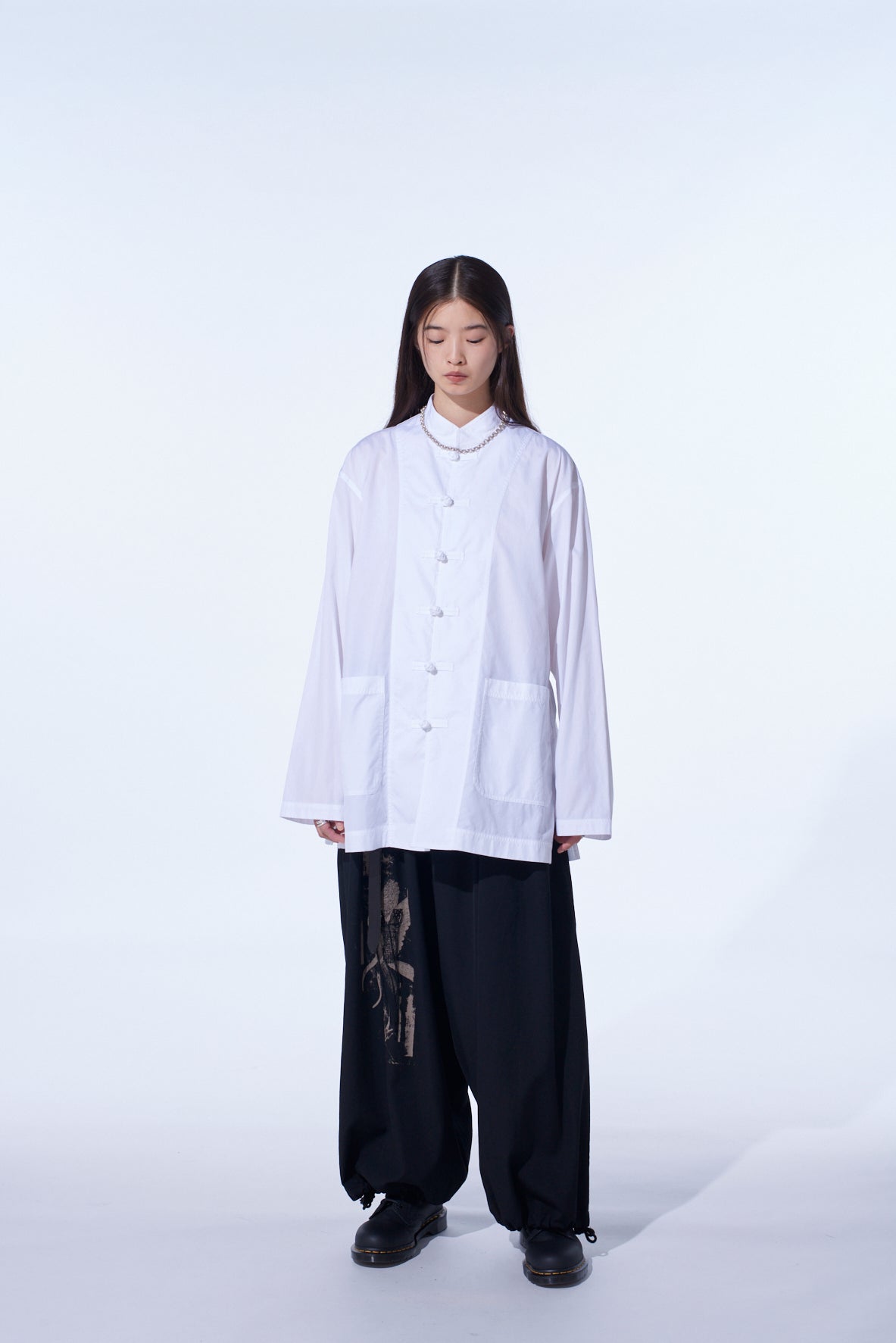 COTTON BROAD CHINA JACKET – THE SHOP YOHJI YAMAMOTO