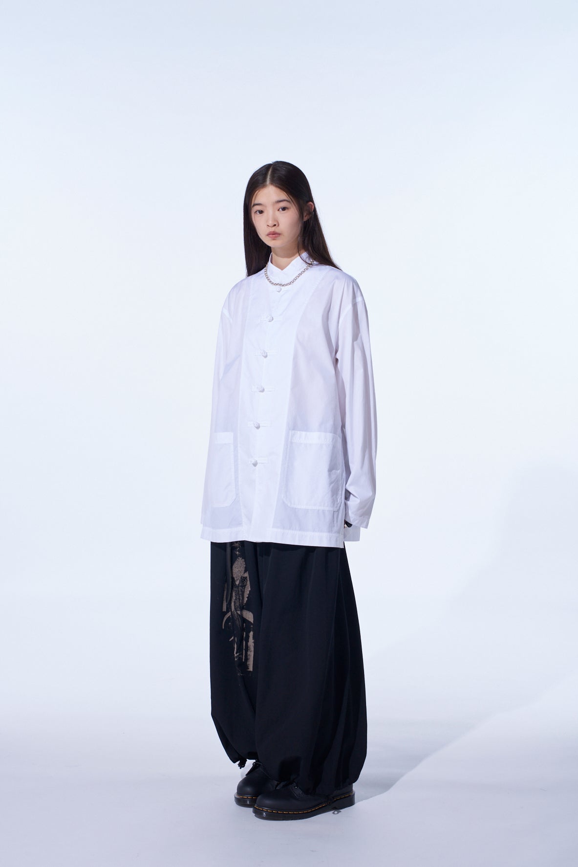 COTTON BROAD CHINA JACKET – THE SHOP YOHJI YAMAMOTO