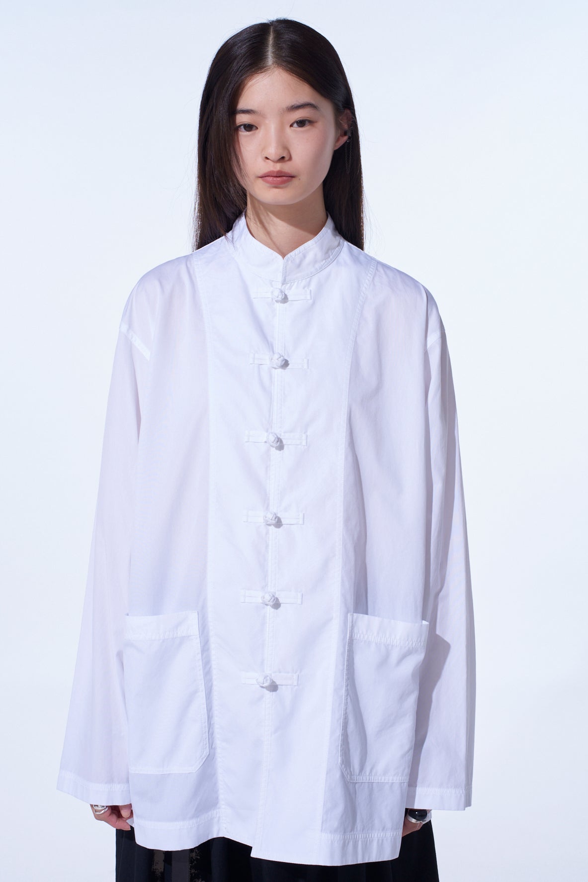 COTTON BROAD CHINA JACKET – THE SHOP YOHJI YAMAMOTO