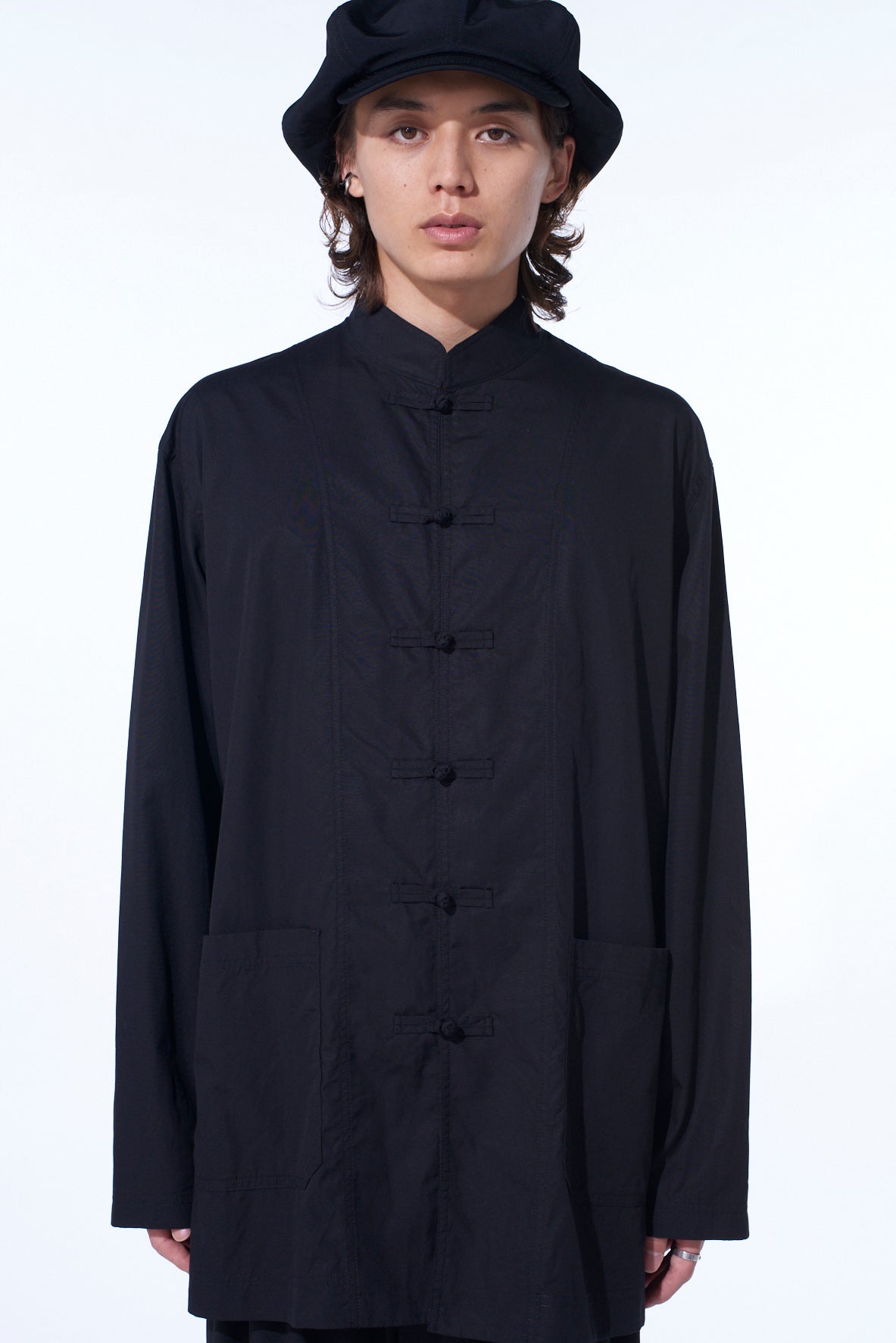 COTTON BROAD CHINA JACKET – THE SHOP YOHJI YAMAMOTO