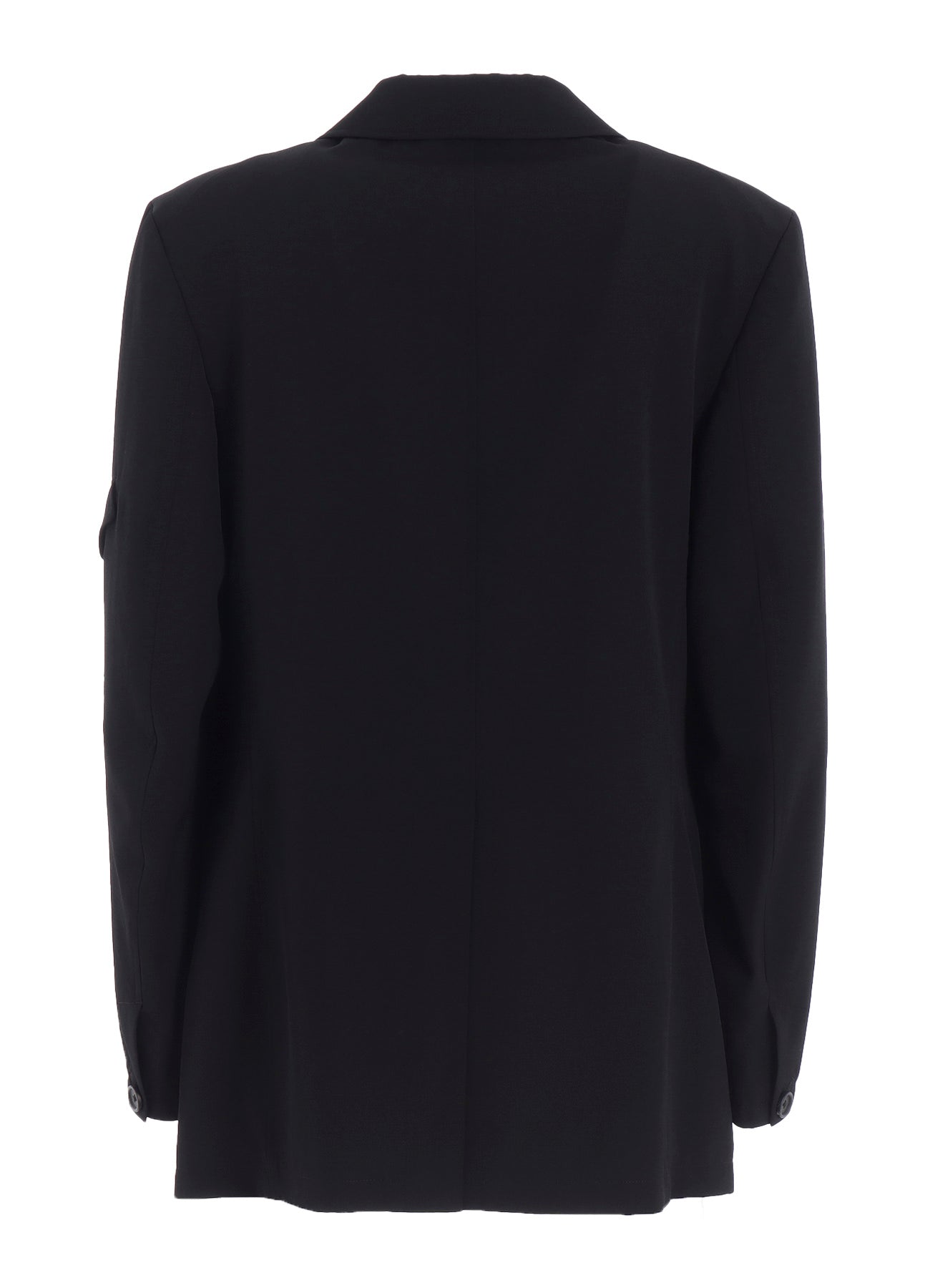 WASHER WOOL GABARDINE ASYMMETRIC POCKET JACKET