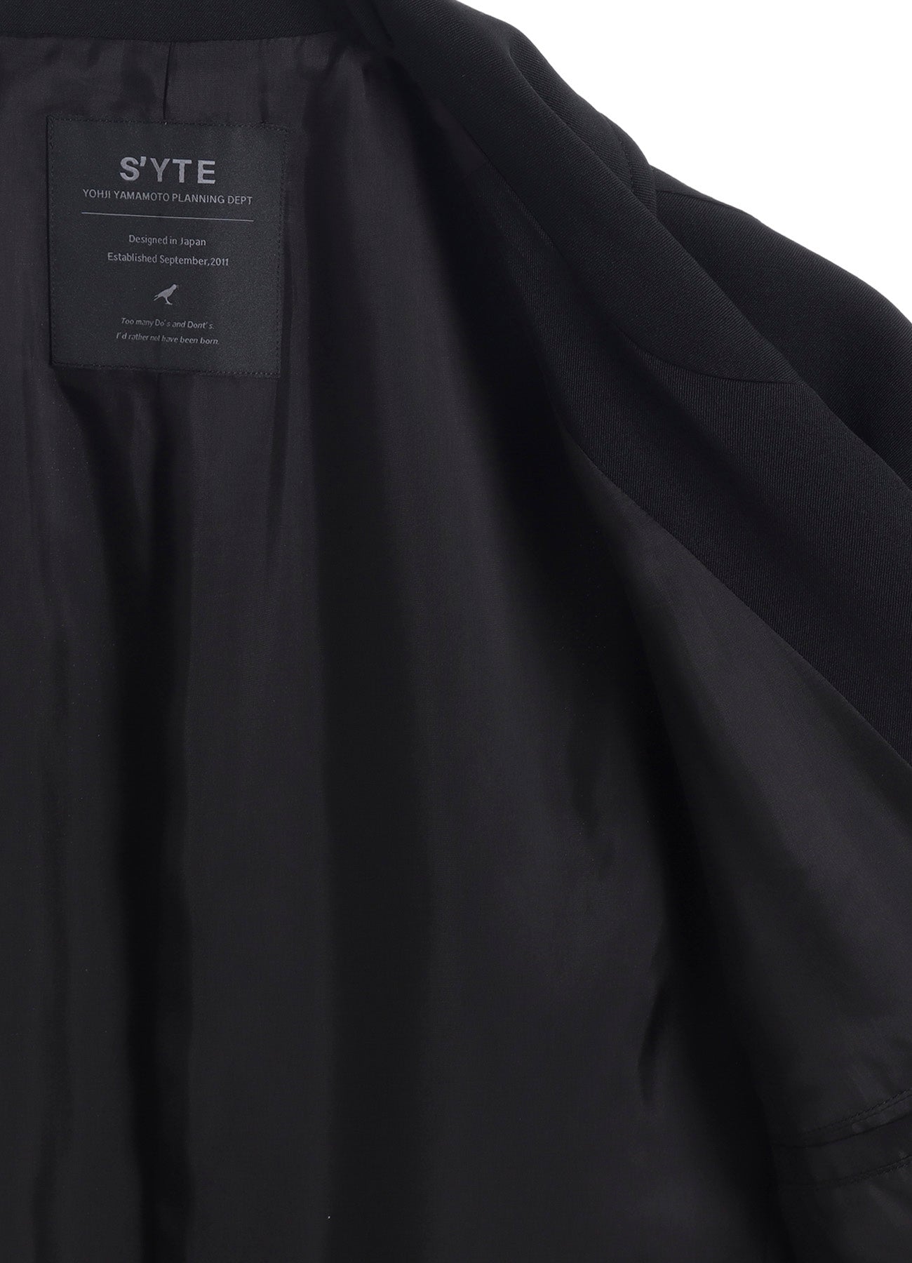 WASHER WOOL GABARDINE ASYMMETRIC POCKET JACKET