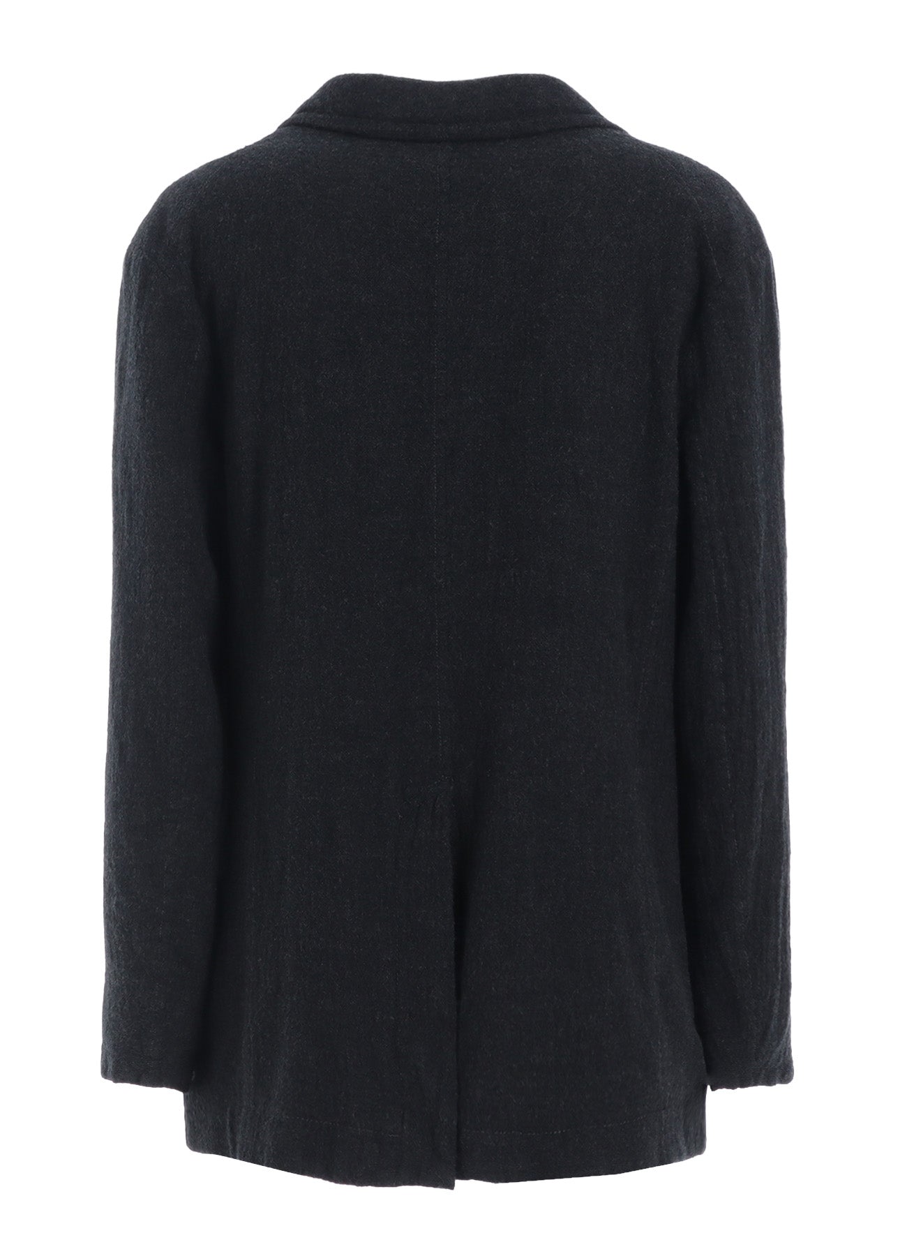WOOL GAUZE SEMI-PEAKED JACKET – THE SHOP YOHJI YAMAMOTO