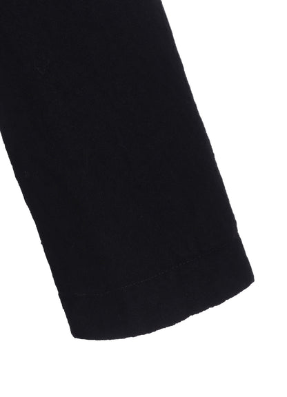 WOOL GAUZE SEMI-PEAKED JACKET