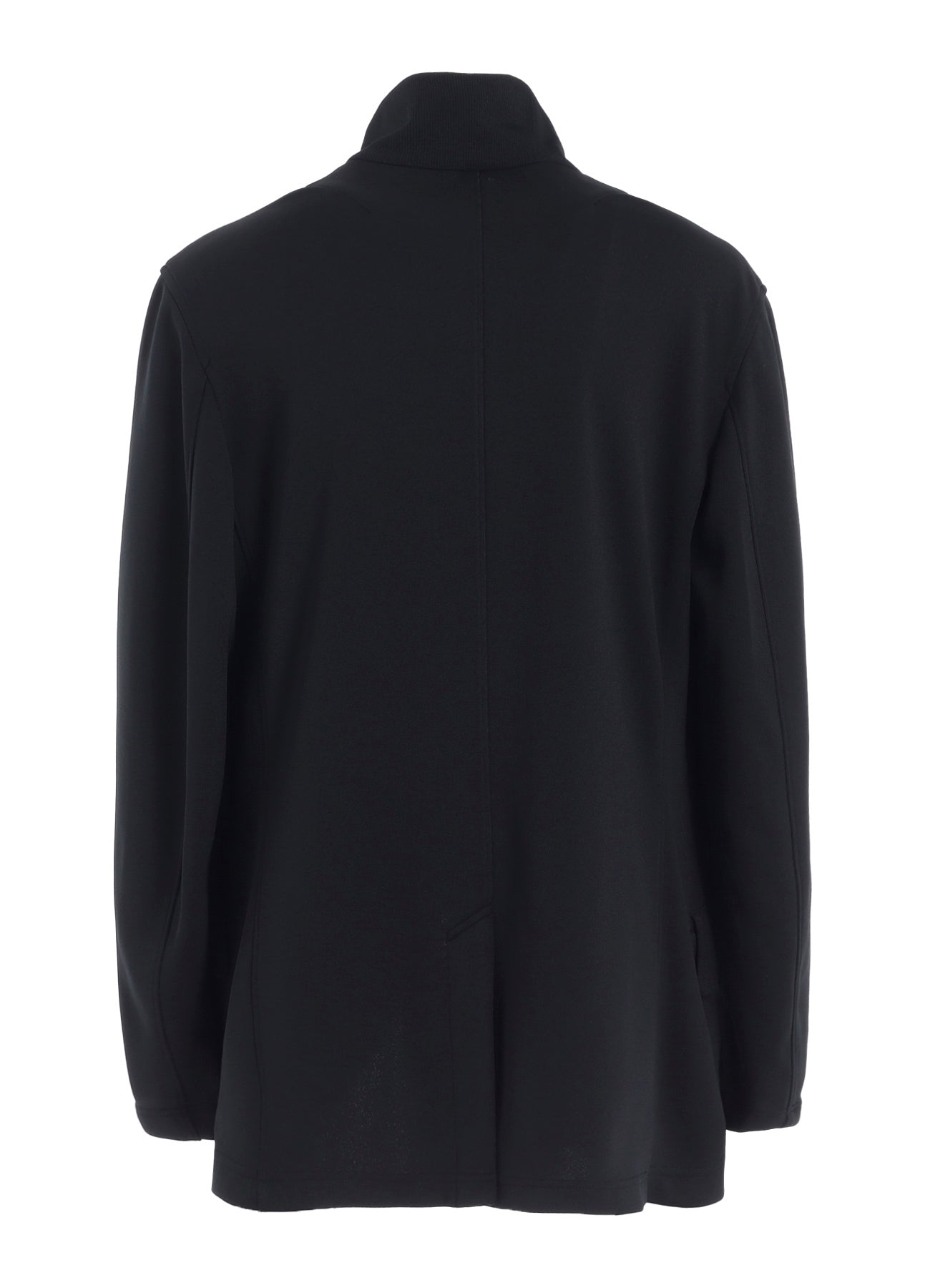 PE/SMOOTH ZIPPER THREAD TURTLE NECK JACKET