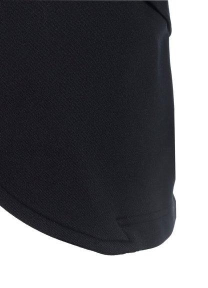 PE/SMOOTH ZIPPER THREAD TURTLE NECK JACKET
