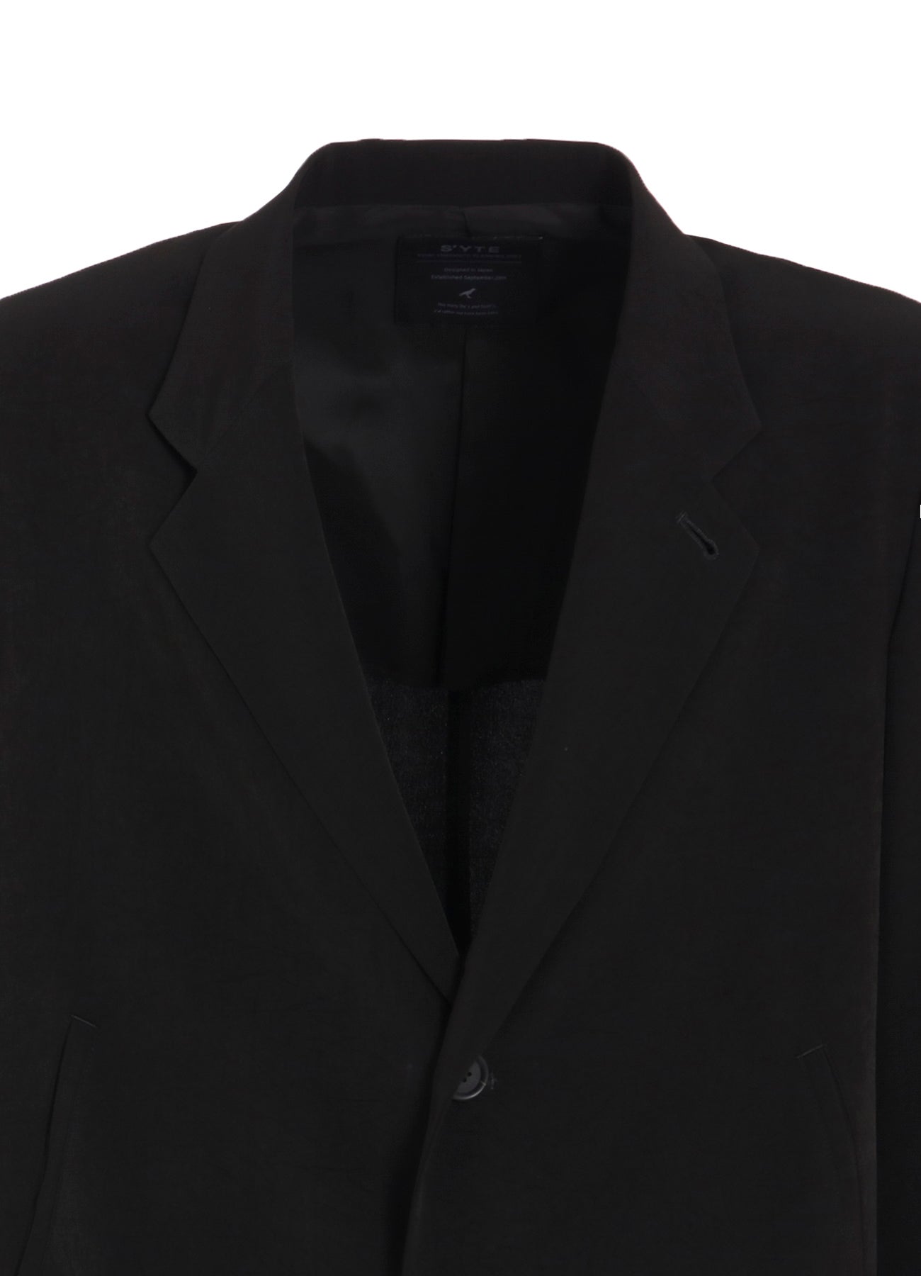 CREPE de CHINE LONG TAILORED JACKET