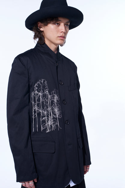 WEPON CLOTH 5 BUTTON EMBROIDERY TAILORED JACKET