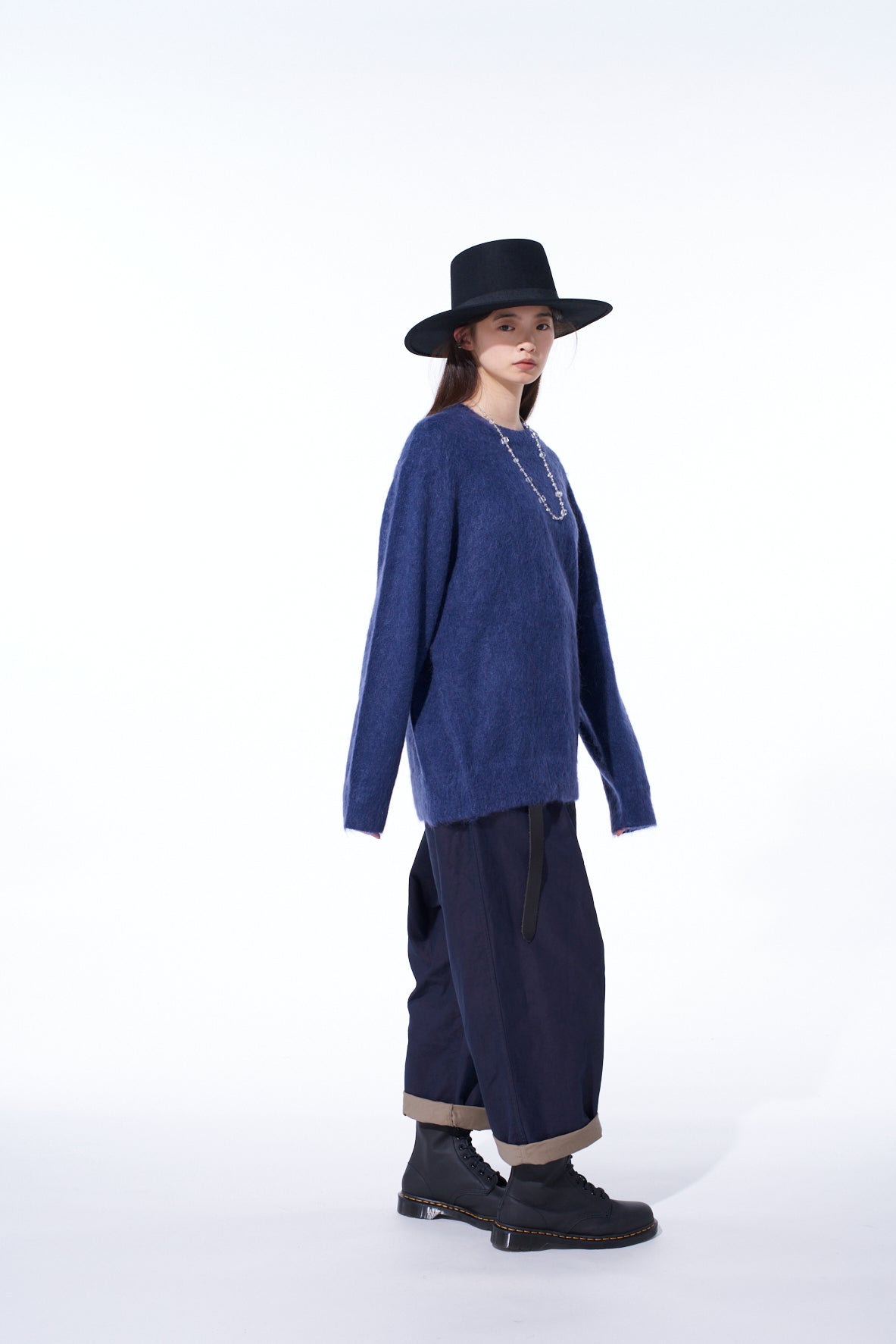 5G BRUSHED MOHAIR PULLOVER – THE SHOP YOHJI YAMAMOTO