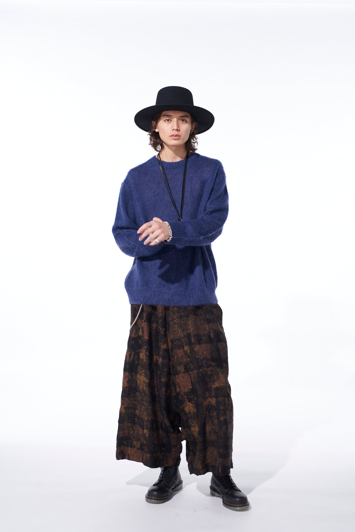 5G BRUSHED MOHAIR PULLOVER