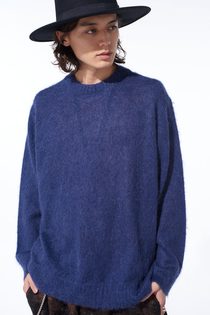 5G BRUSHED MOHAIR PULLOVER