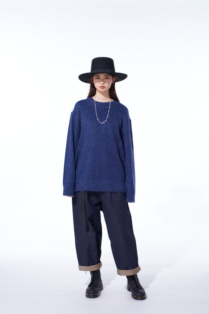 5G BRUSHED MOHAIR PULLOVER