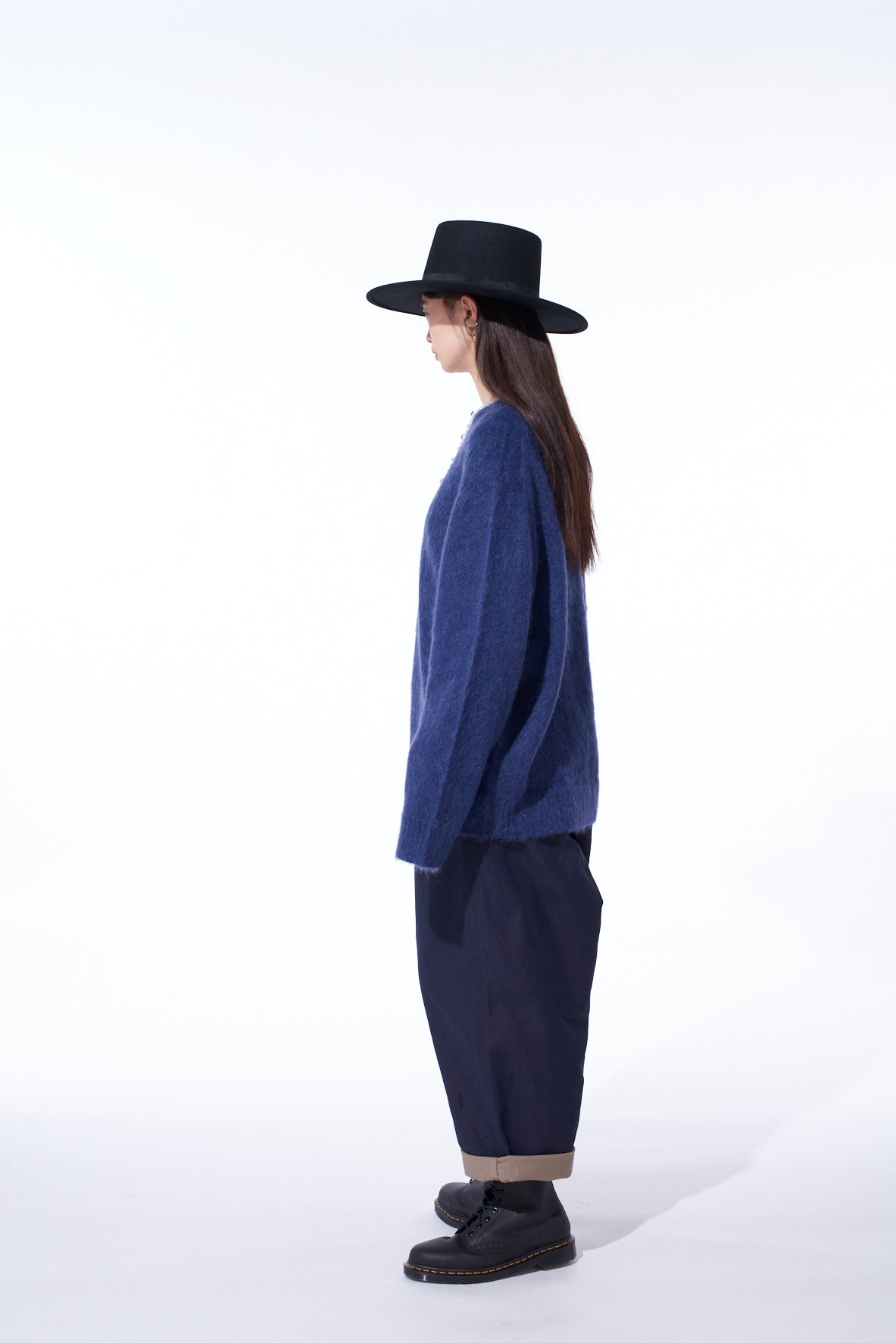 5G BRUSHED MOHAIR PULLOVER