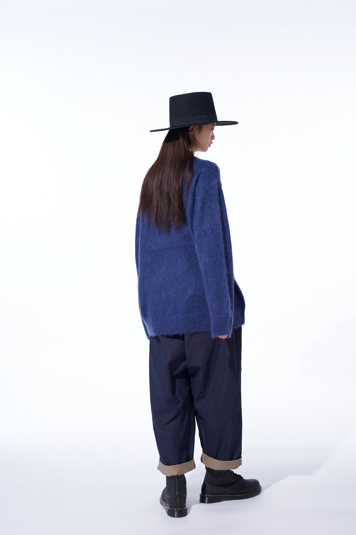 5G BRUSHED MOHAIR PULLOVER