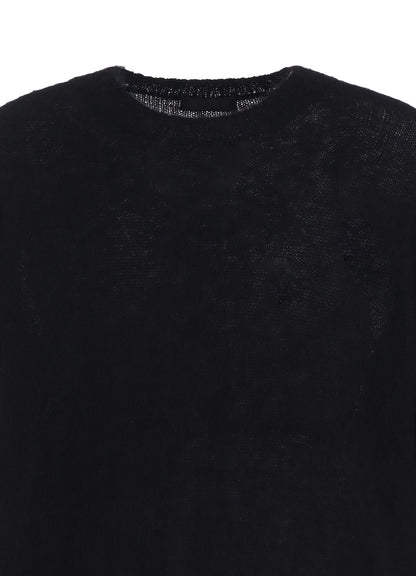 5G BRUSHED MOHAIR PULLOVER