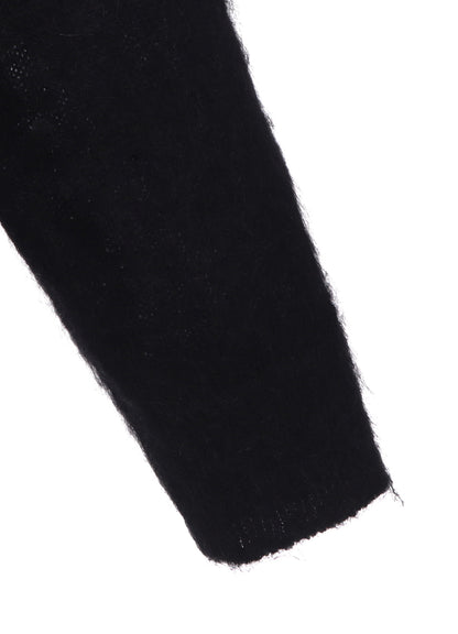 5G BRUSHED MOHAIR PULLOVER