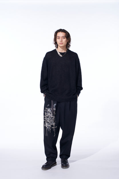 5G BRUSHED MOHAIR PULLOVER