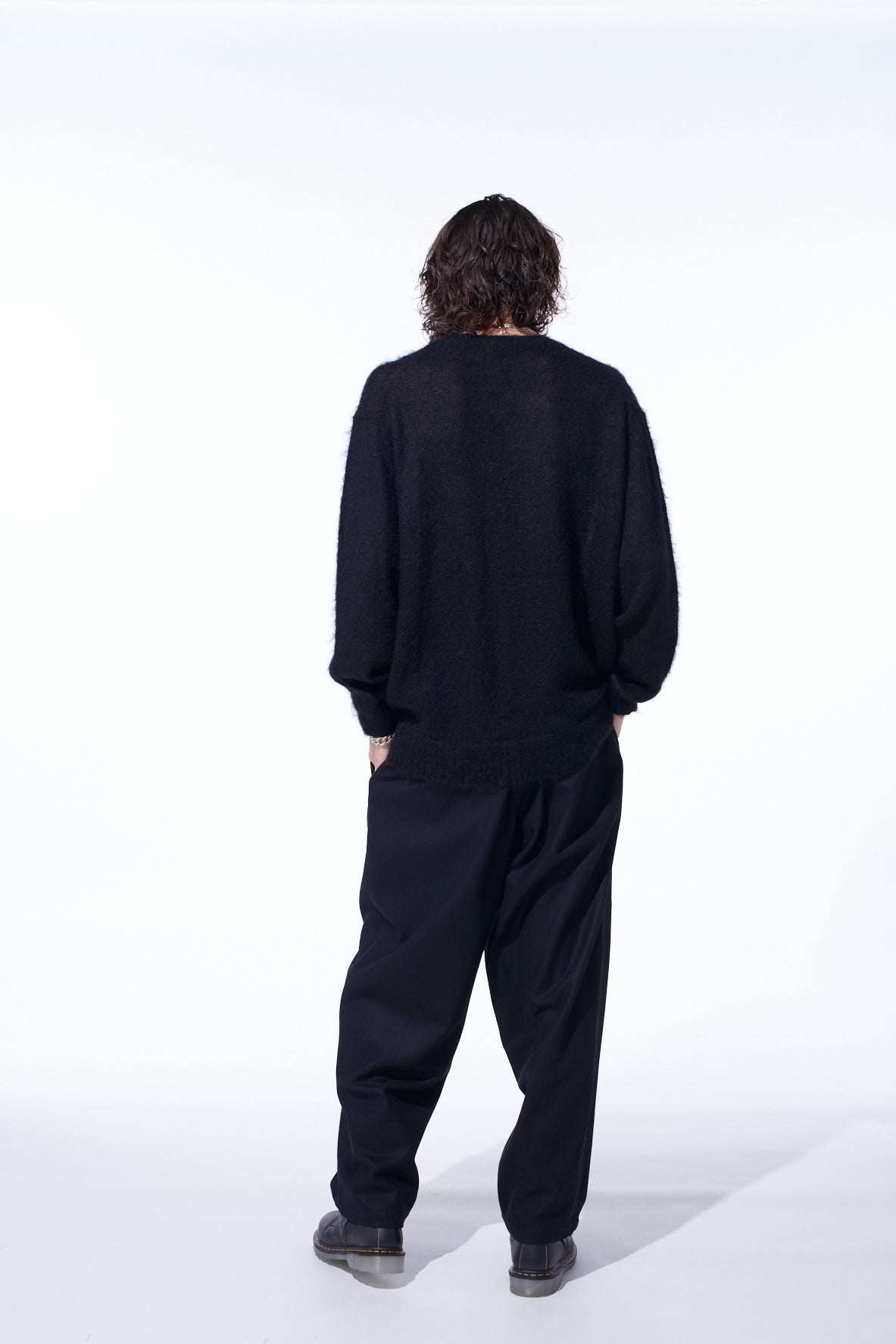 5G BRUSHED MOHAIR PULLOVER