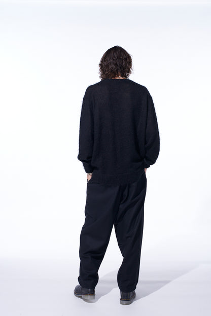 5G BRUSHED MOHAIR PULLOVER