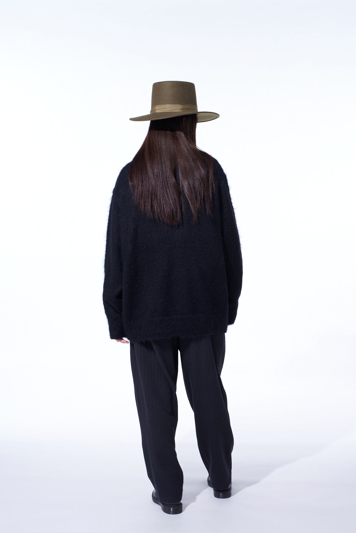 5G BRUSHED MOHAIR PULLOVER – THE SHOP YOHJI YAMAMOTO
