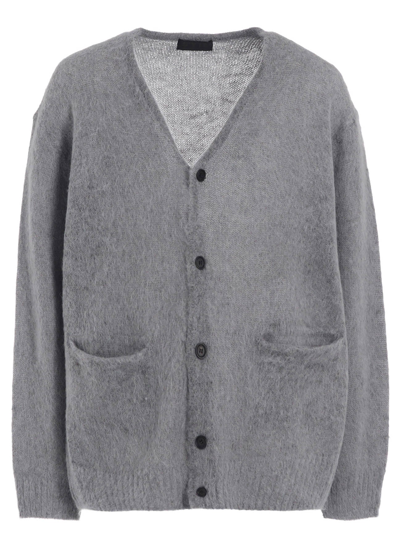 5G BRUSHED MOHAIR CARDIGAN – THE SHOP YOHJI YAMAMOTO