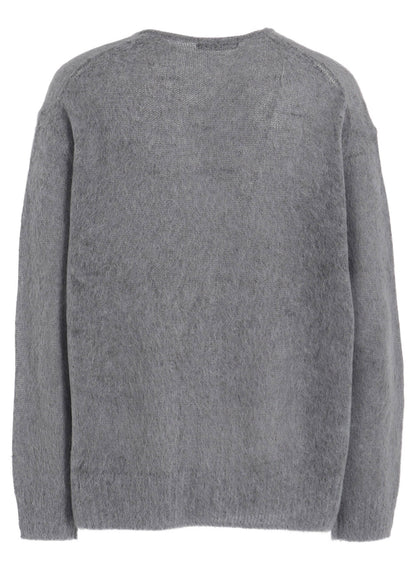 5G BRUSHED MOHAIR CARDIGAN