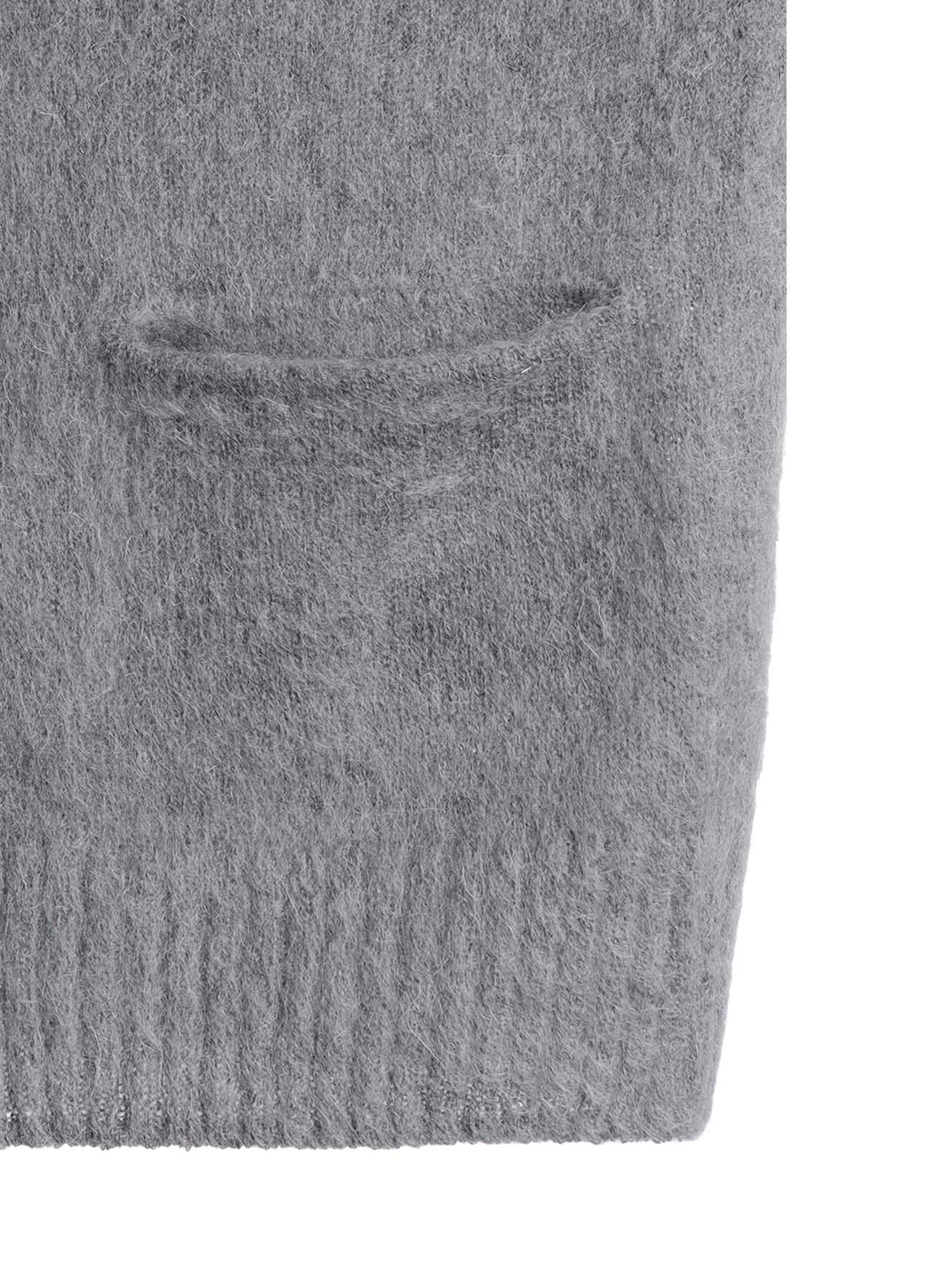 5G BRUSHED MOHAIR CARDIGAN – THE SHOP YOHJI YAMAMOTO