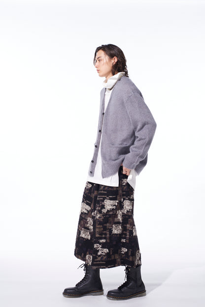 5G BRUSHED MOHAIR CARDIGAN