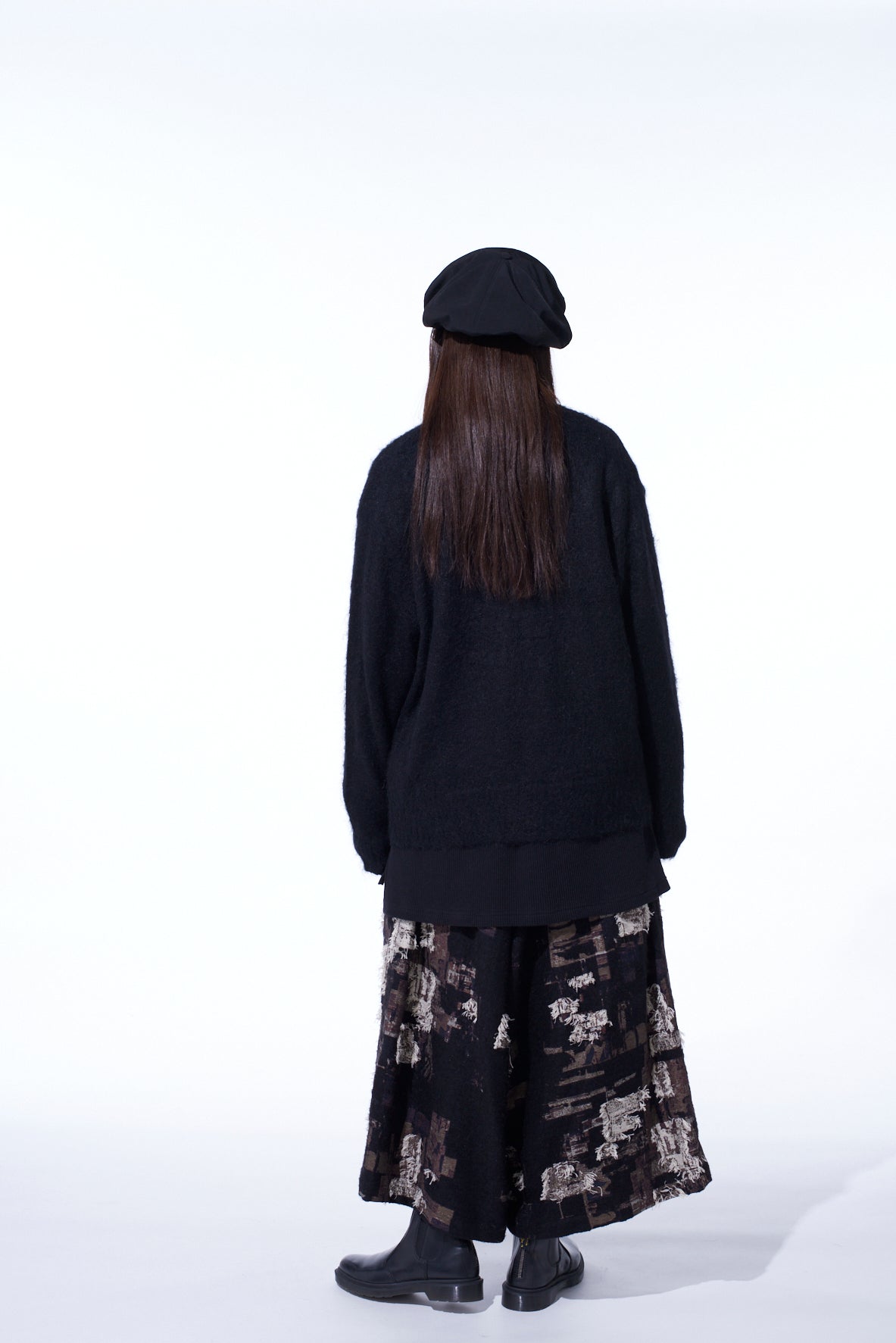 5G BRUSHED MOHAIR CARDIGAN