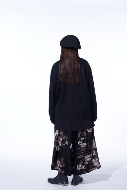 5G BRUSHED MOHAIR CARDIGAN