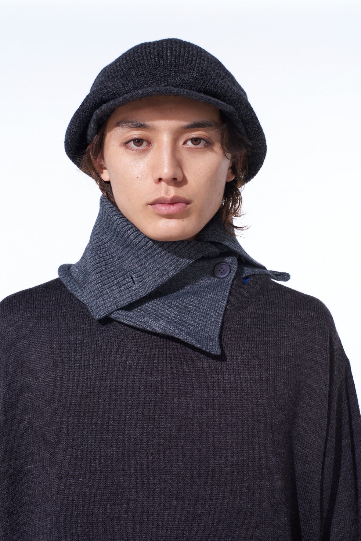 Y's Yohji Yamamoto archive ネックウォーマー WOOL ACRYLIC JERSEY NECK WARMER – THE SHOP YOHJI YAMAMOTO