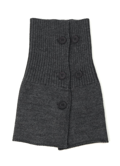 WOOL ACRYLIC JERSEY NECK WARMER