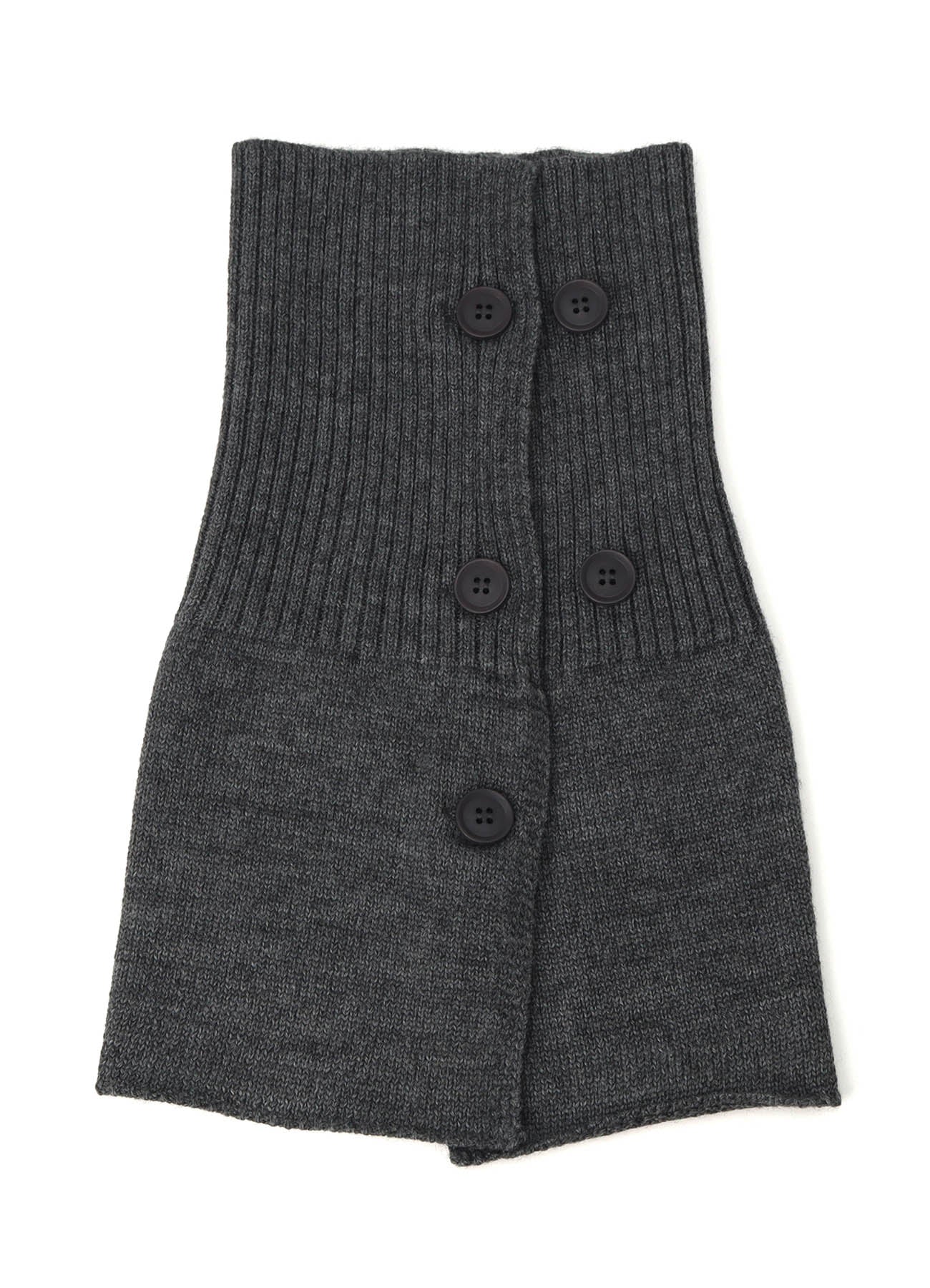 WOOL ACRYLIC JERSEY NECK WARMER