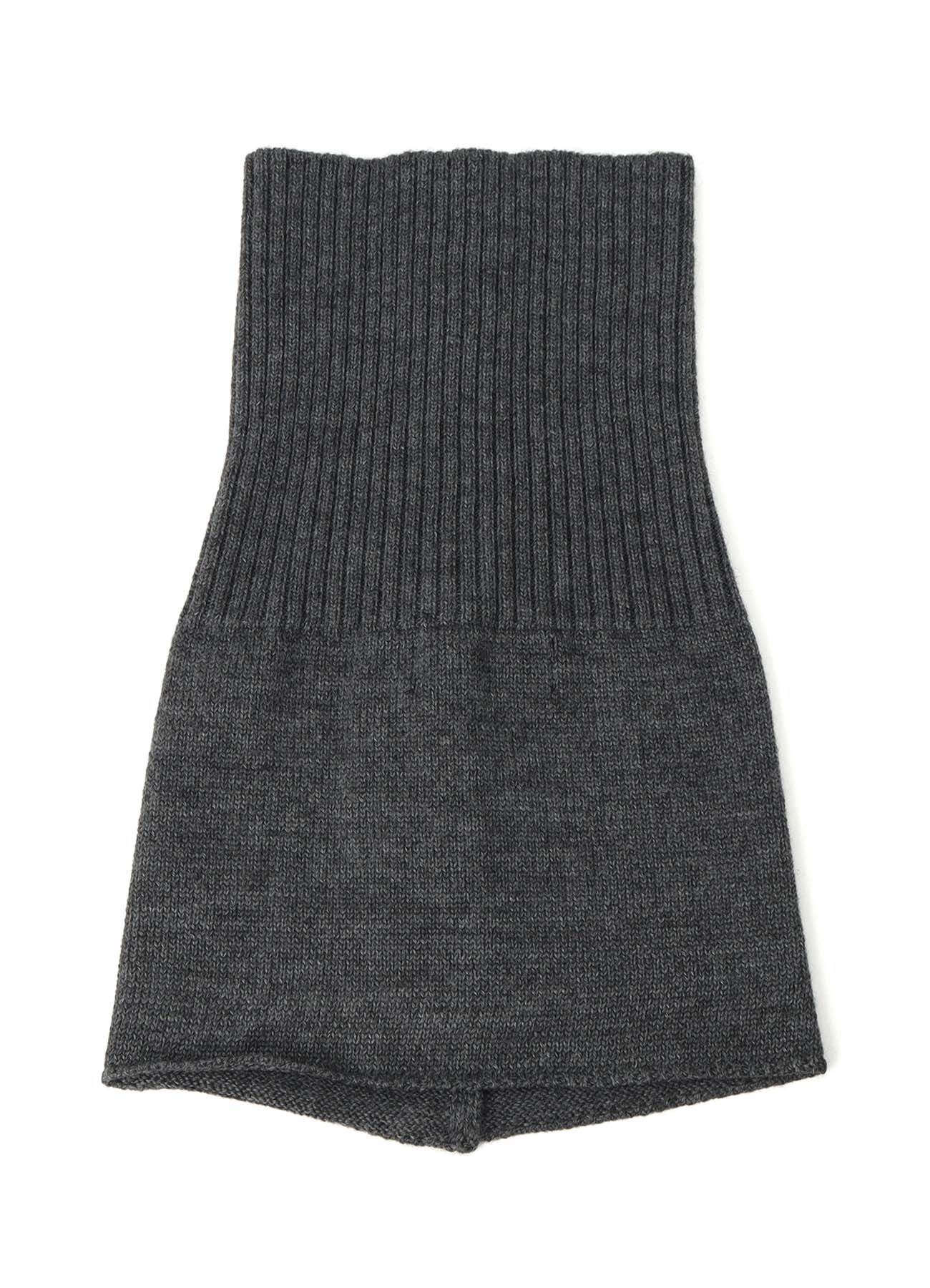 WOOL ACRYLIC JERSEY NECK WARMER