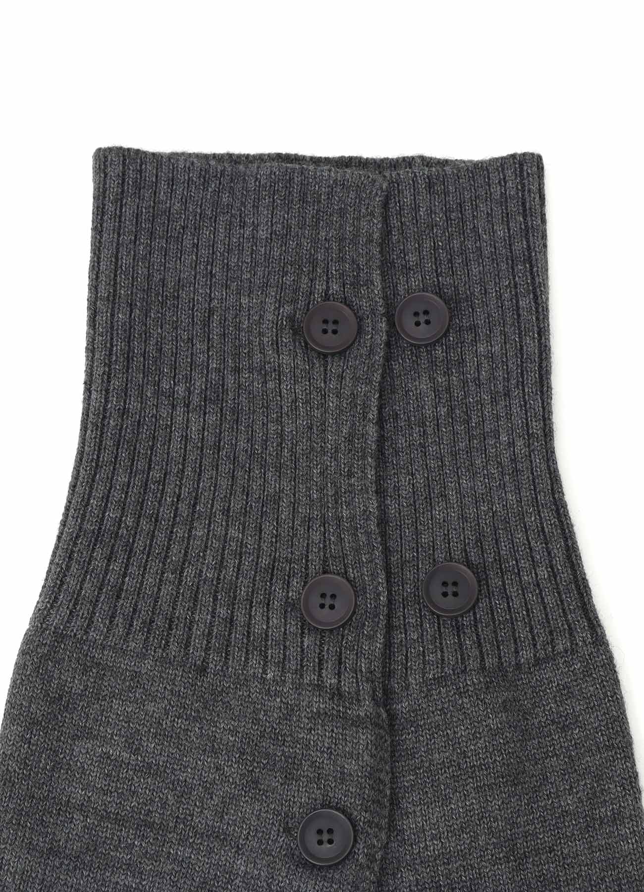 WOOL ACRYLIC JERSEY NECK WARMER