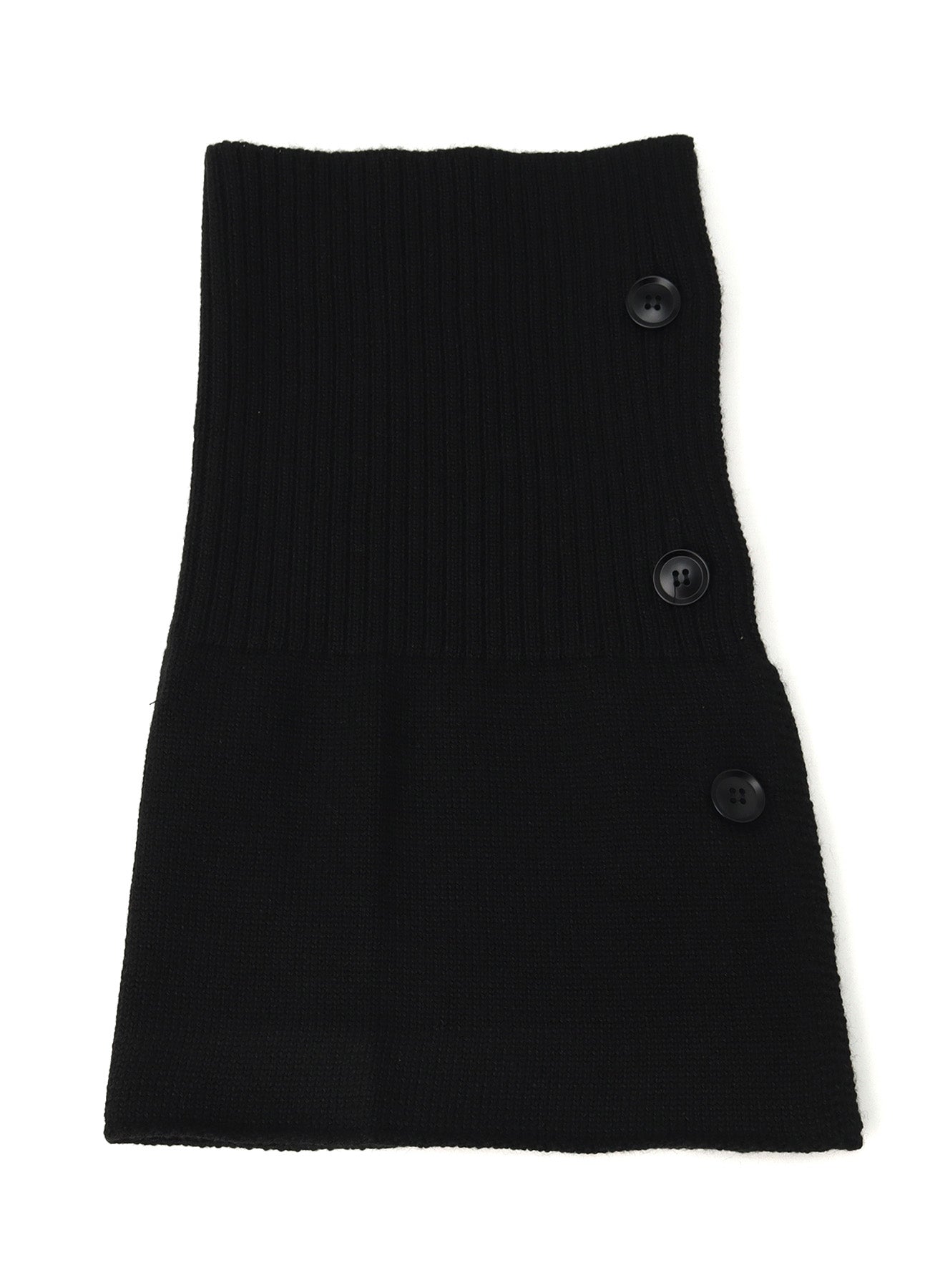 WOOL ACRYLIC JERSEY NECK WARMER