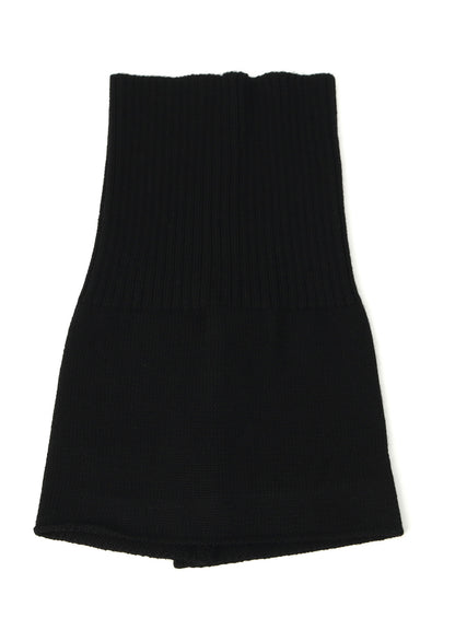 WOOL ACRYLIC JERSEY NECK WARMER