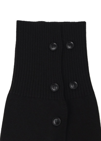 WOOL ACRYLIC JERSEY NECK WARMER