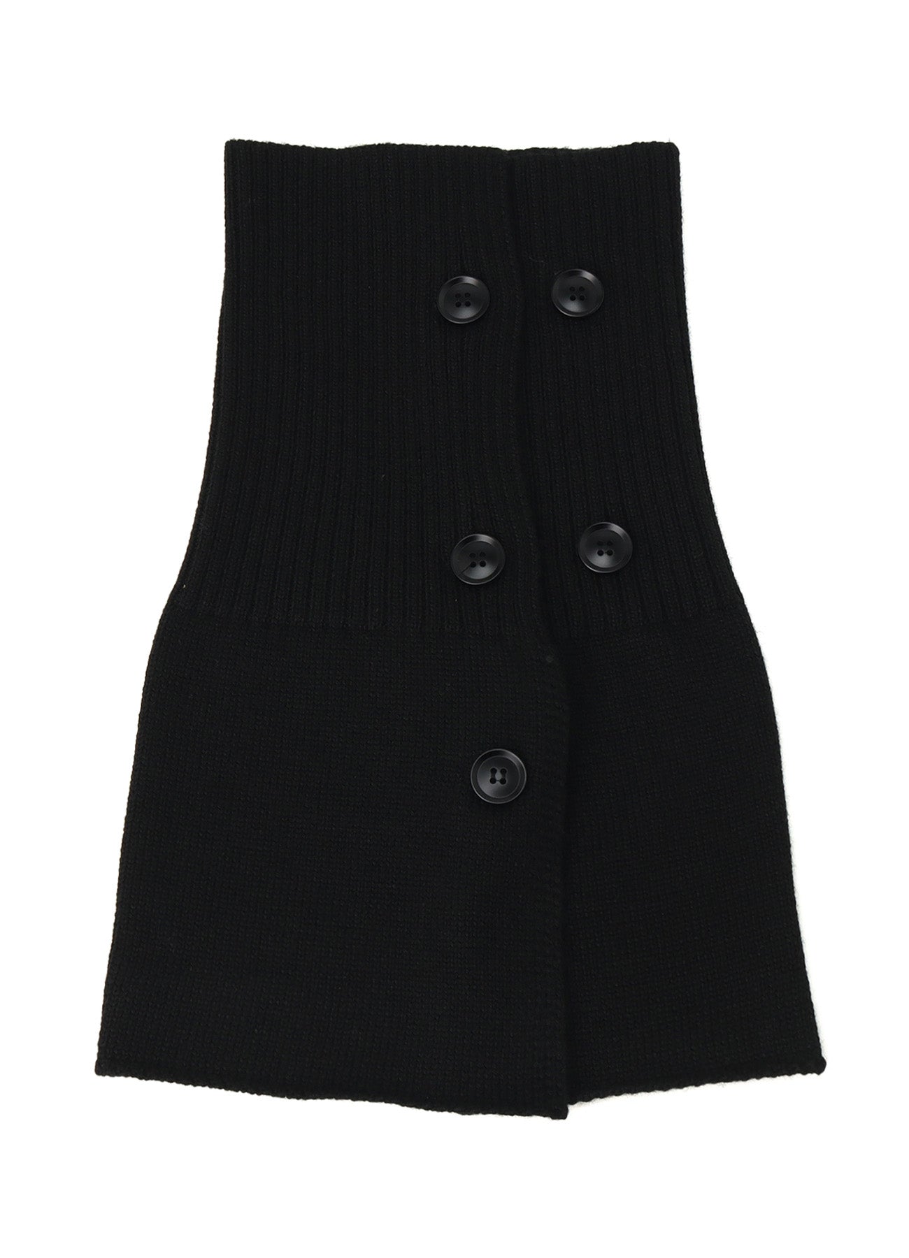 WOOL ACRYLIC JERSEY NECK WARMER