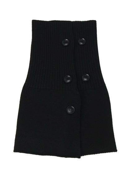 WOOL ACRYLIC JERSEY NECK WARMER