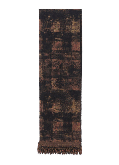 CHECK JACQUARD STOLE