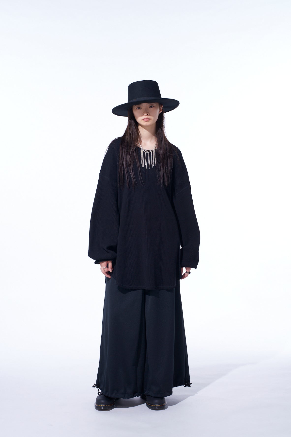 PE/SMOOTH HAKAMA BALLOON PANTS