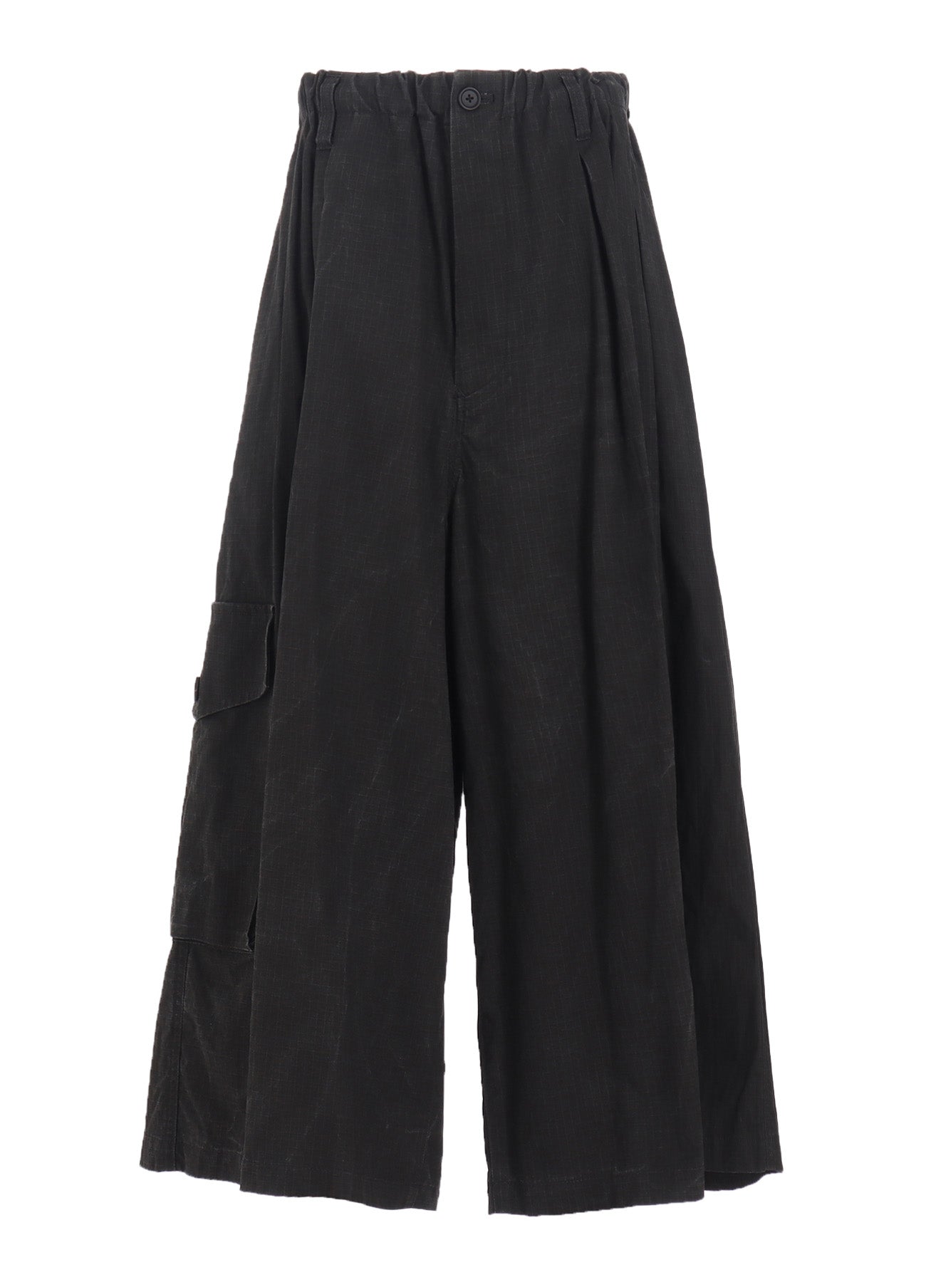 PIGMENT PRINT RIPSTOP CARGO CULOTTE PANTS – THE SHOP YOHJI YAMAMOTO