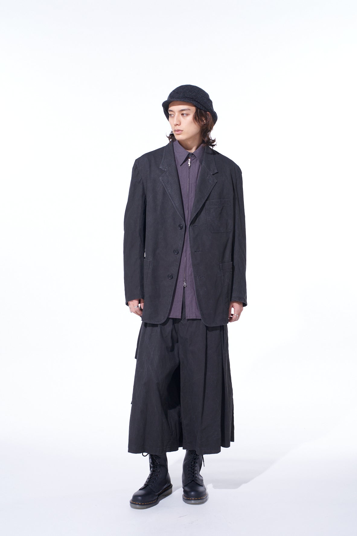 PIGMENT PRINT RIPSTOP CARGO CULOTTE PANTS