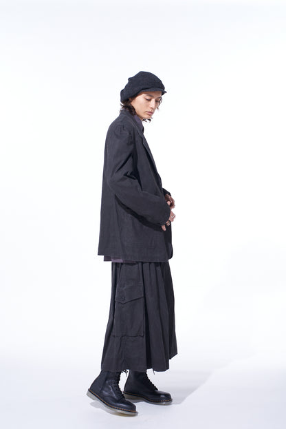 PIGMENT PRINT RIPSTOP CARGO CULOTTE PANTS